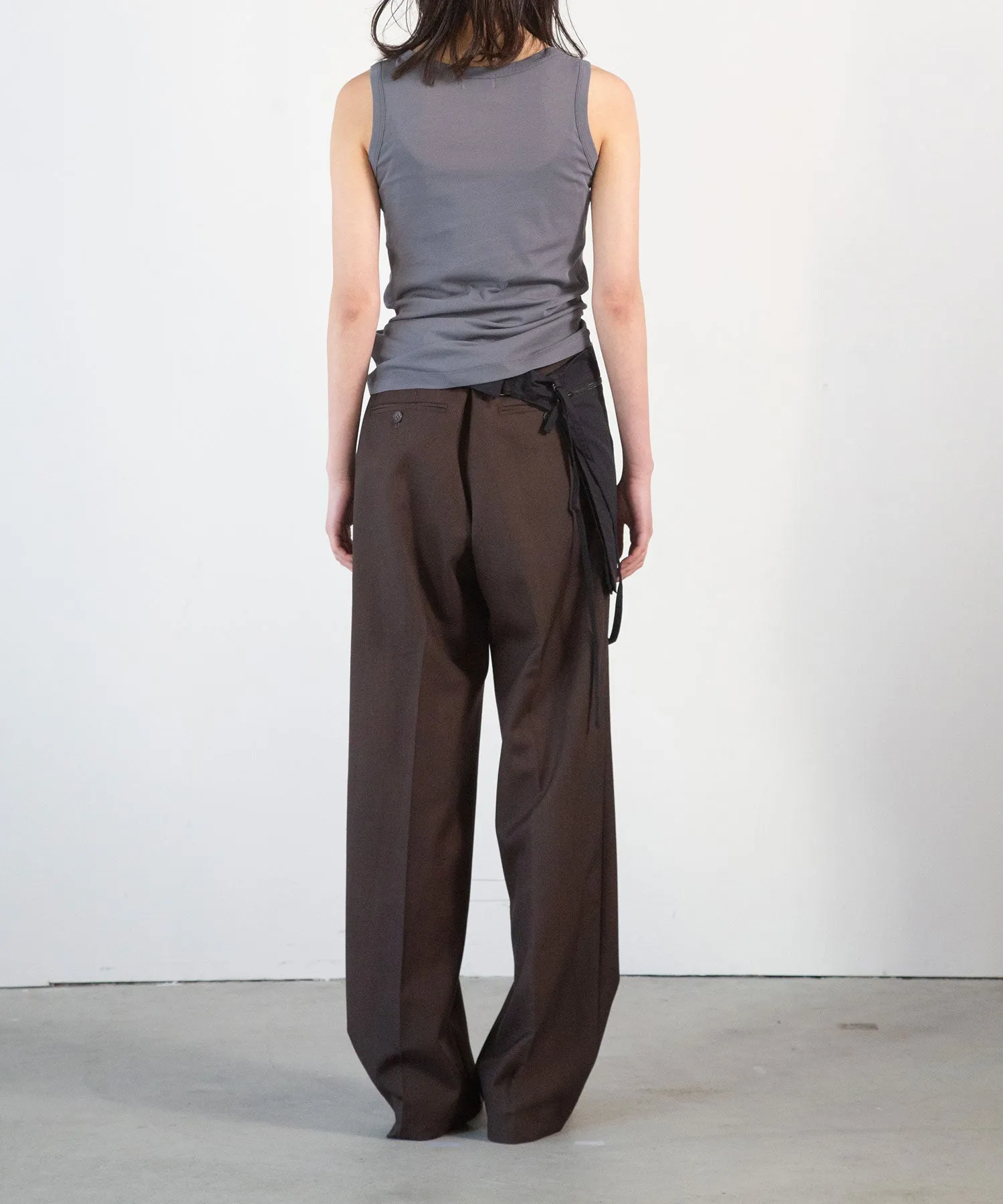 Recycled Nylon Belted Bag