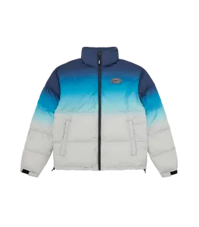 REFLECTIVE BB ASTRO PUFFER JACKET  - BLUE/GREY