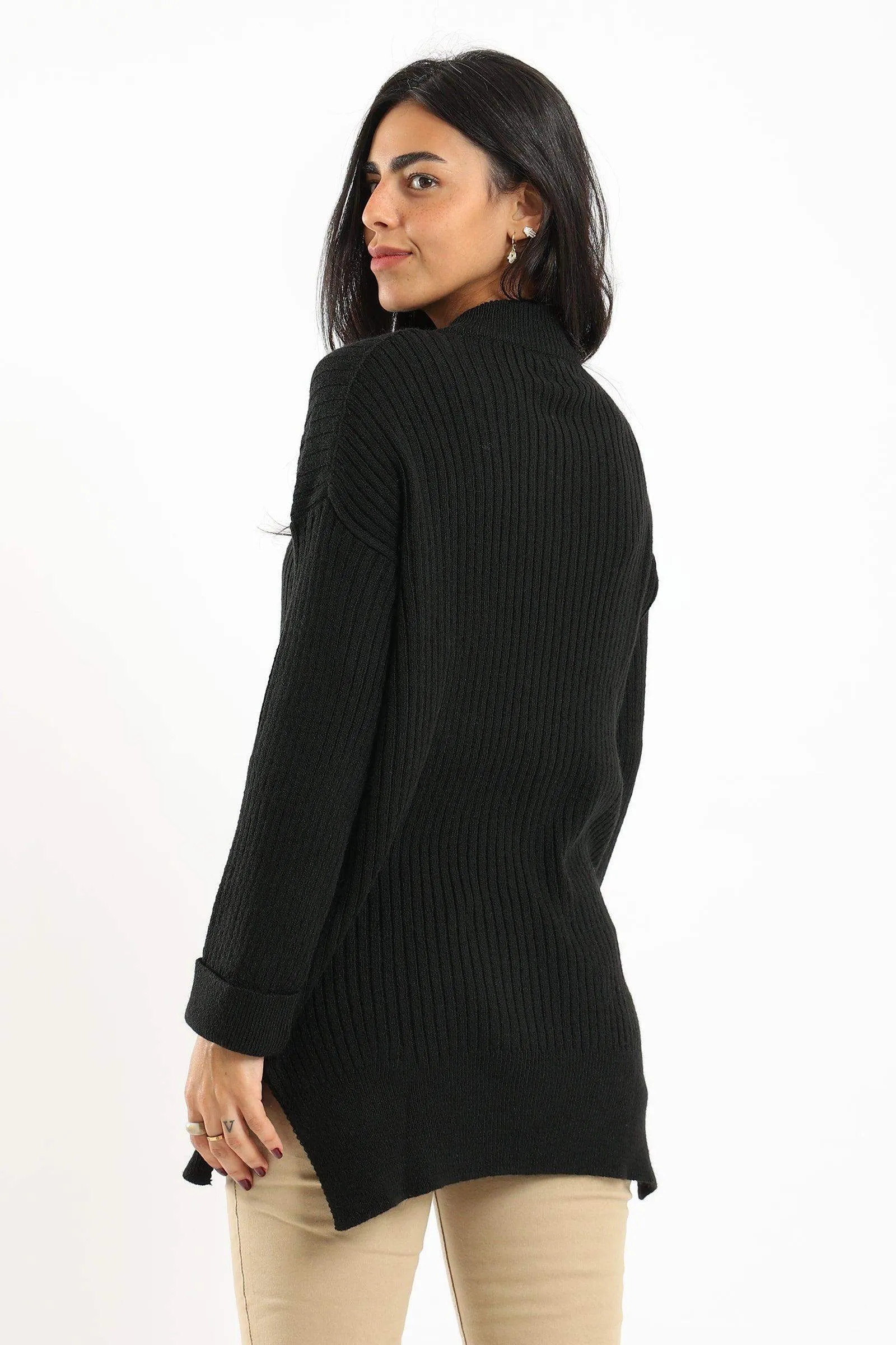 Ribbed Oversized Pullover