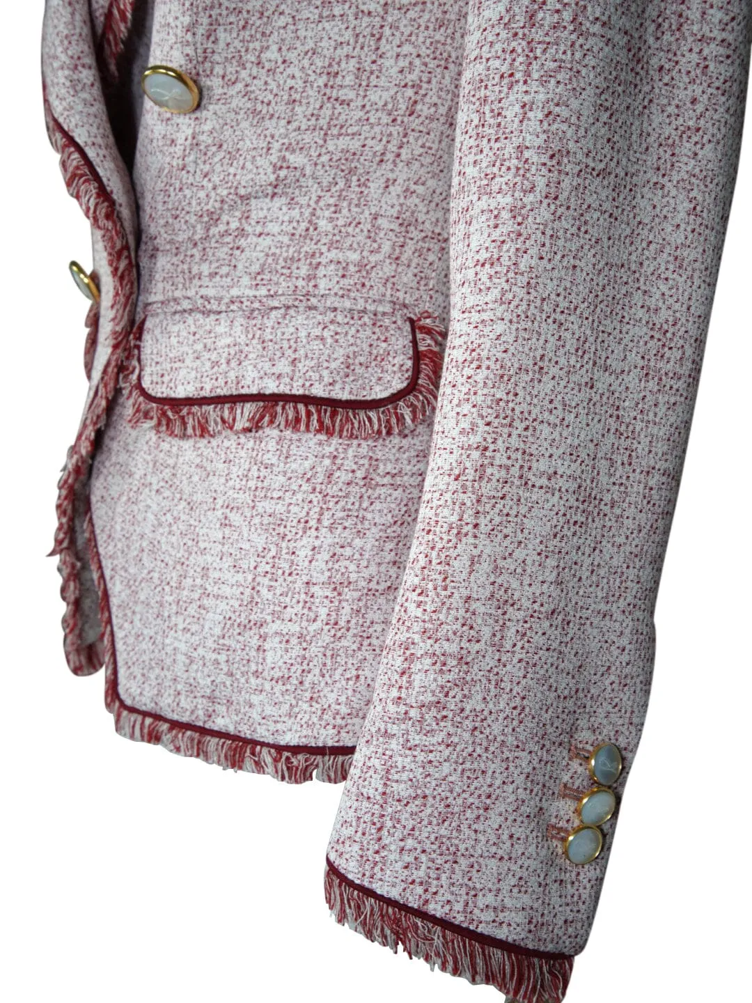 Rose Paglia D’Oro Double Breasted Jacket