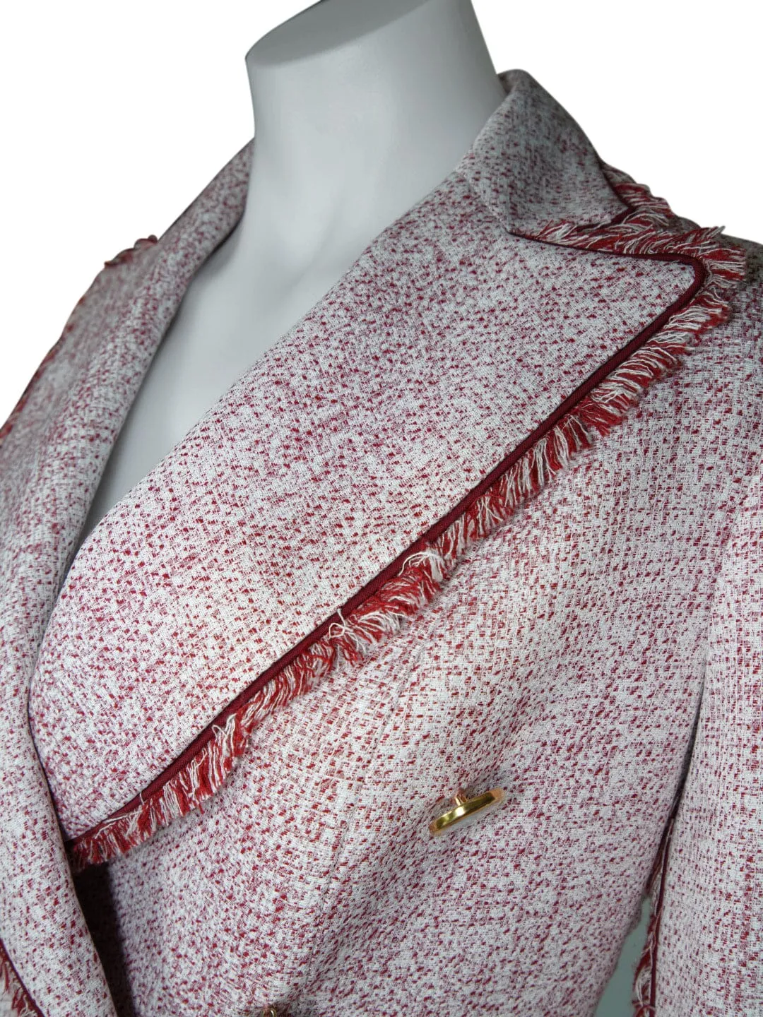 Rose Paglia D’Oro Double Breasted Jacket