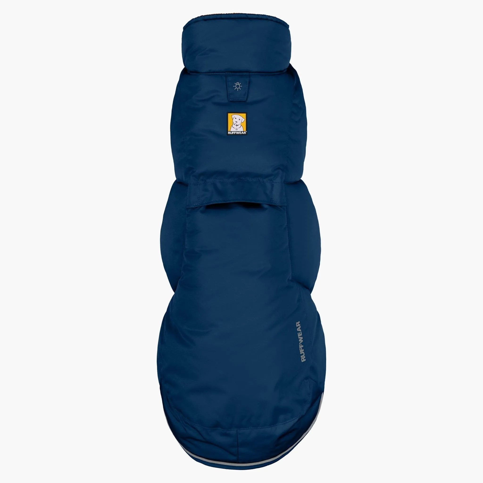 Ruffwear Quinzee Insulated Blue Dog Jacket | Packable, Warm & Ready for Winter Adventures