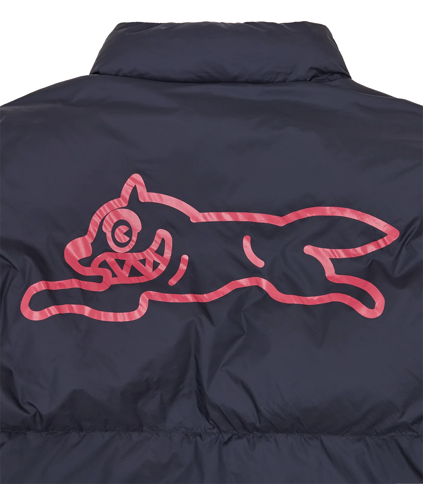 RUNNING DOG PUFFER JACKET - NAVY