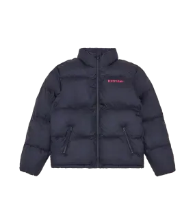 RUNNING DOG PUFFER JACKET - NAVY