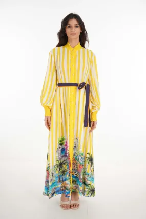 ST TROPEZ - LONG FREYA DRESS