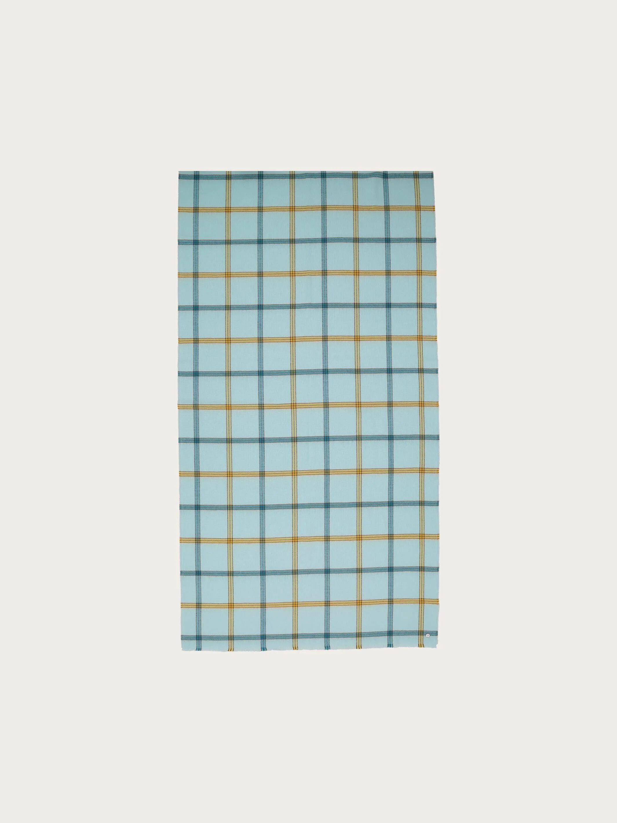 Sustainability Edition - Karierter Wollschal