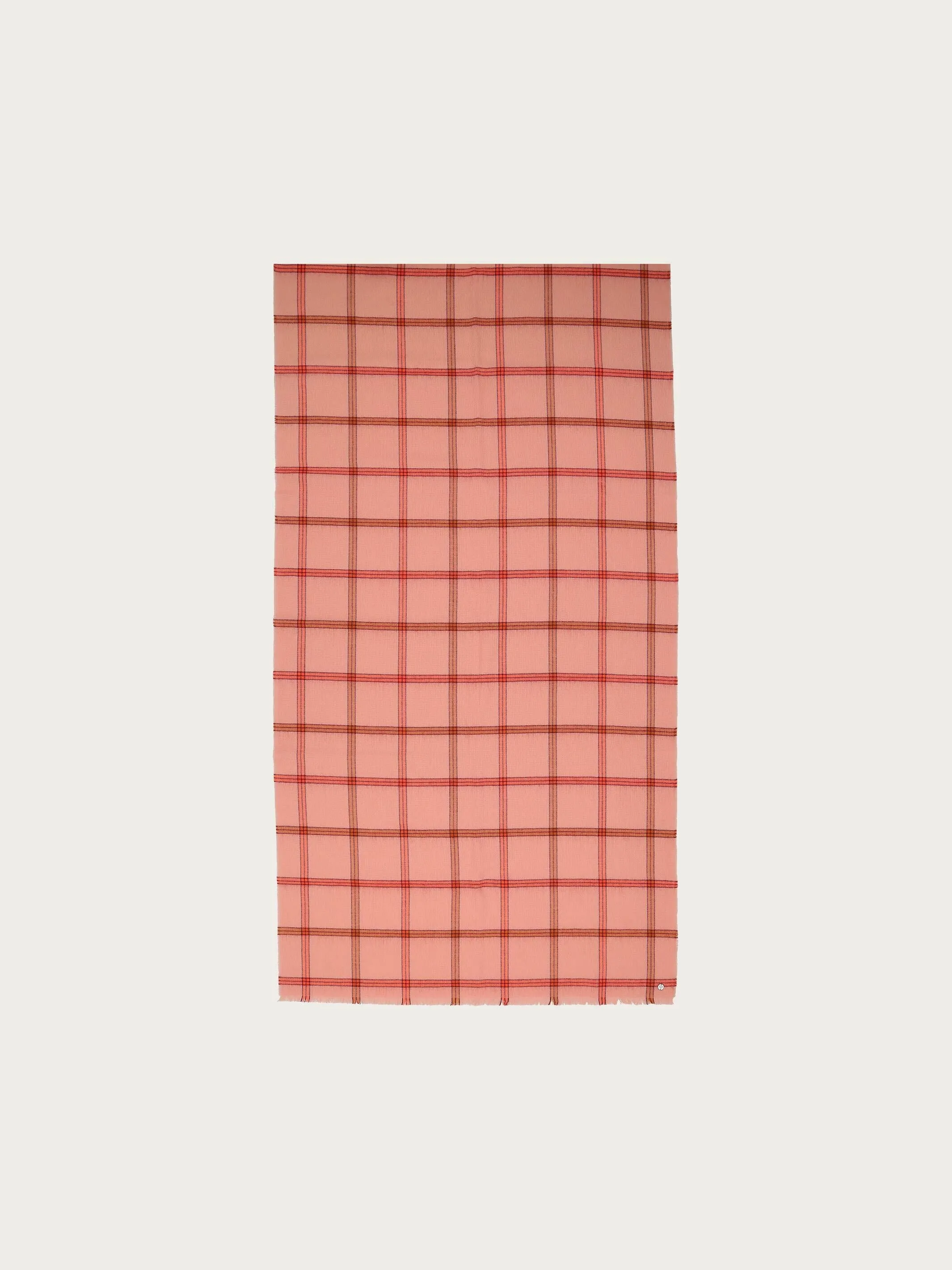 Sustainability Edition - Karierter Wollschal