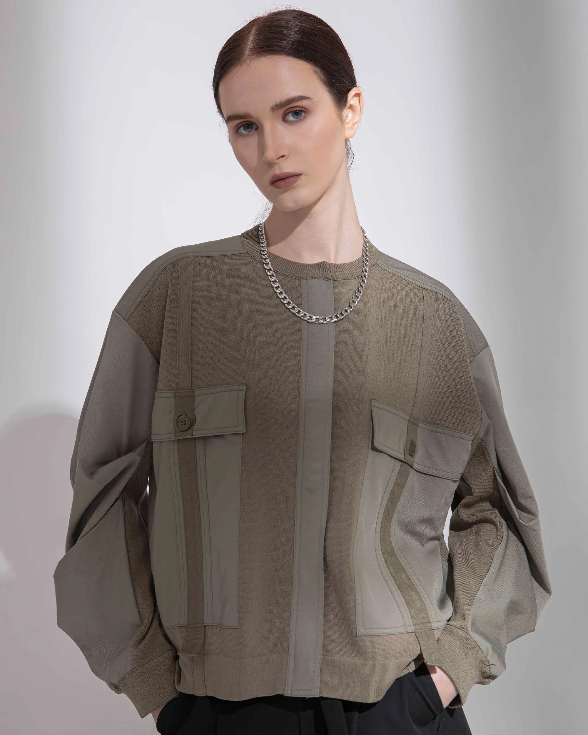 Tape Deco Big Pocket Jacket