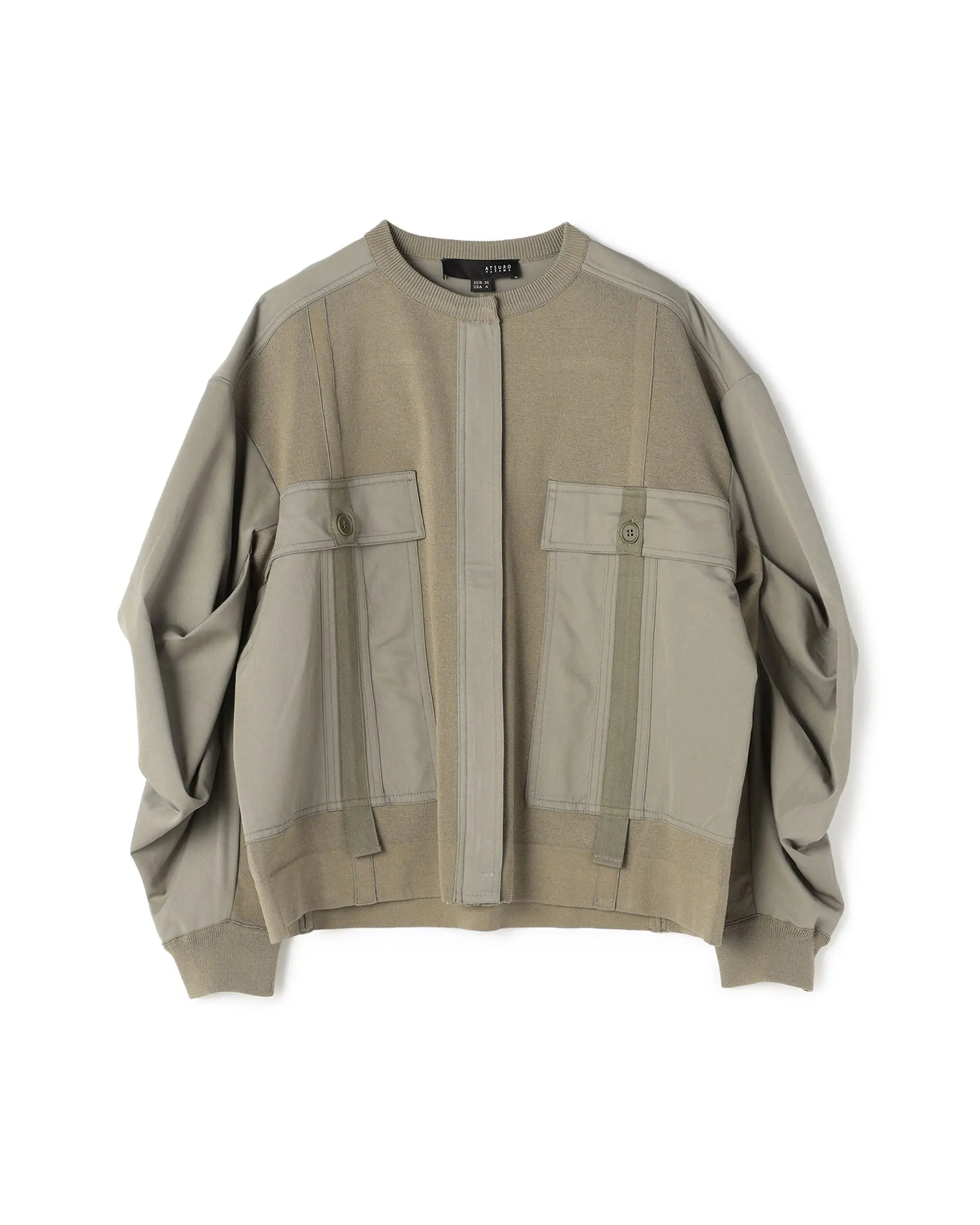 Tape Deco Big Pocket Jacket
