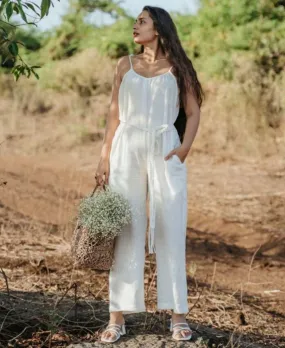 Tie Up Strap Jumpsuit