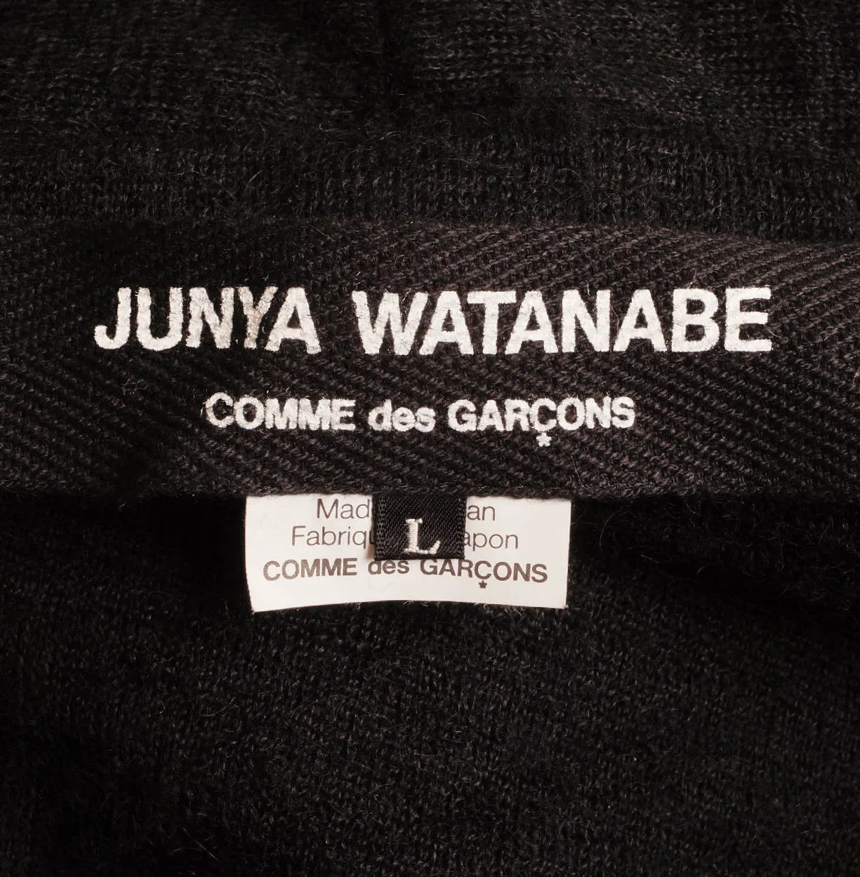 Vintage Black Cocoon Sweater Junya Watanabe Comme des Garcons