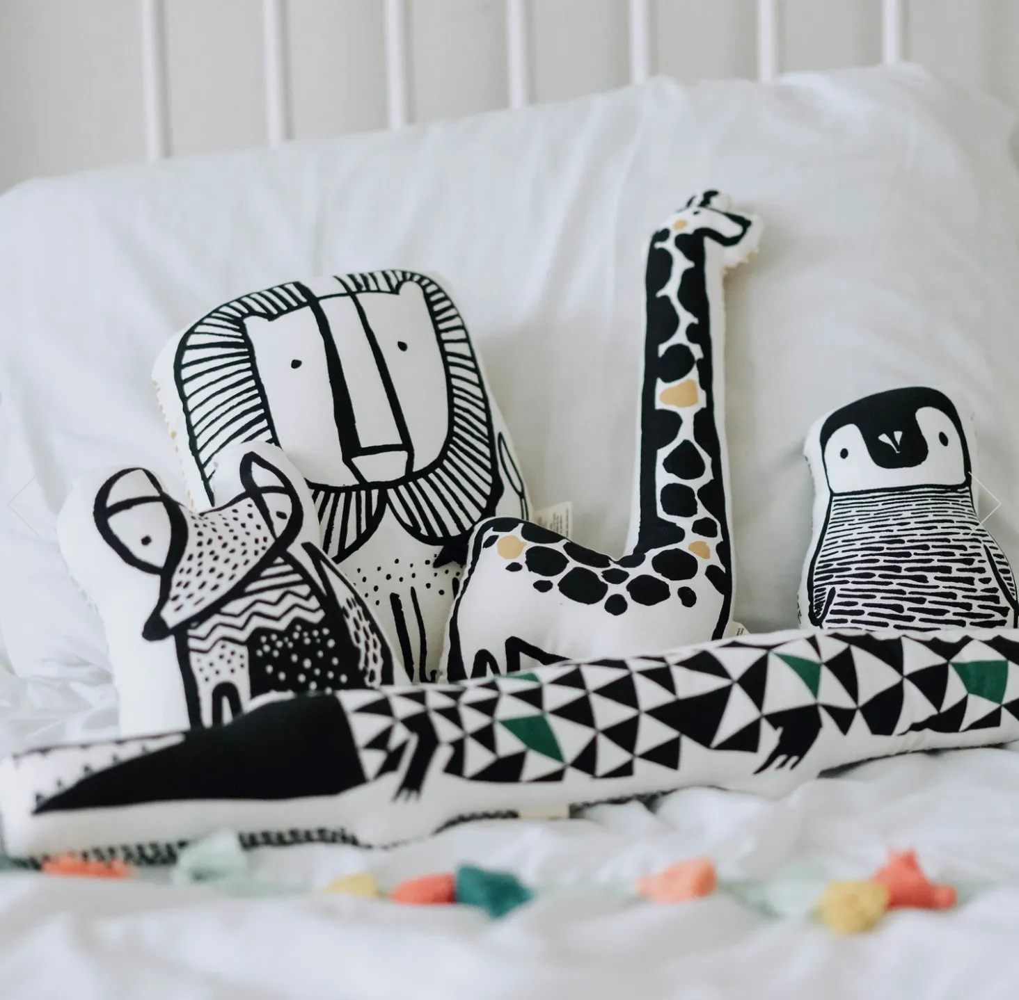 Wee Gallery Cushion Nursery Friend Fox - Clearance