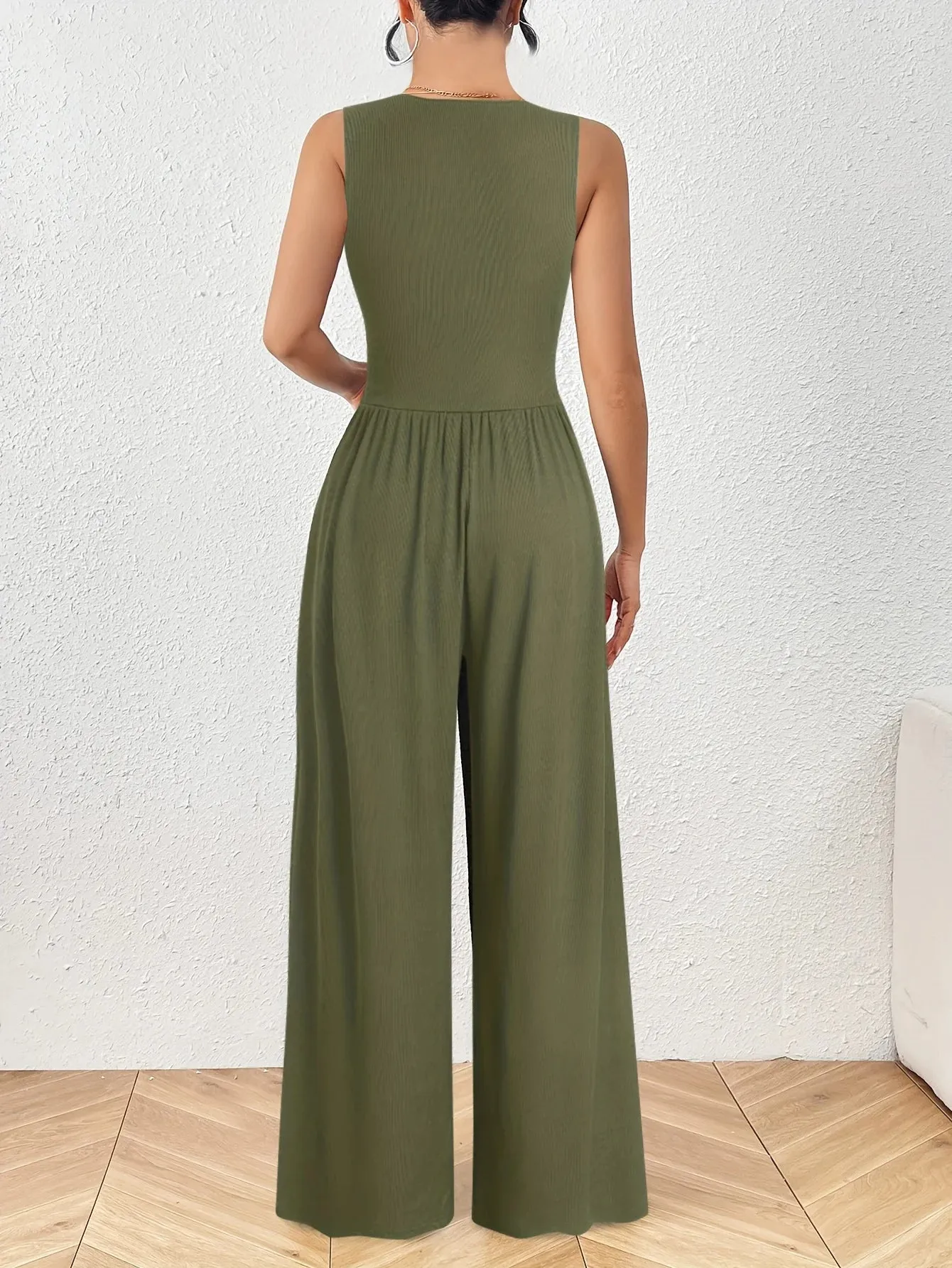 Wide-Leg Jumpsuit Pantsuits for Modern Women